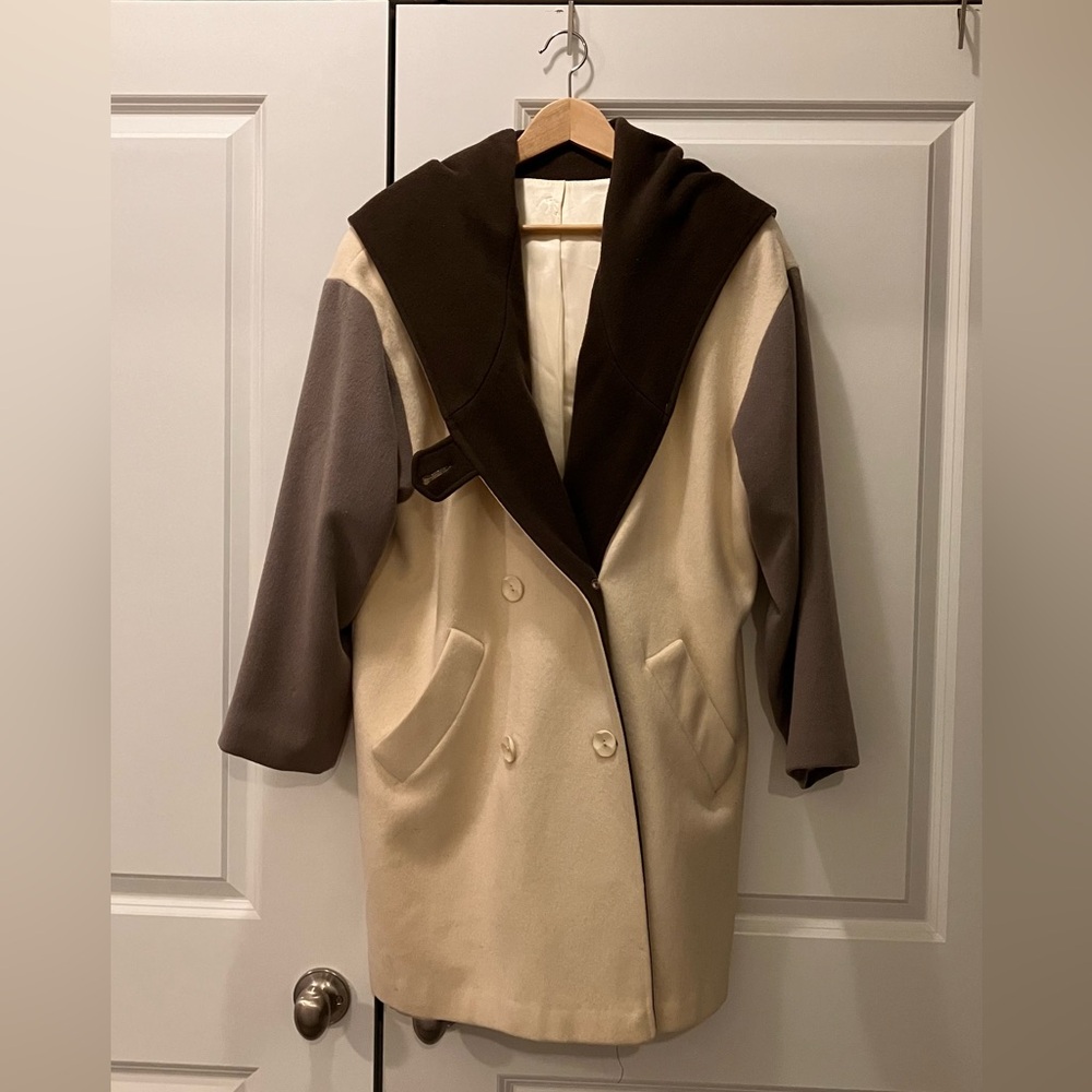 Vintage Forstmann long peacoat. 100% wool!